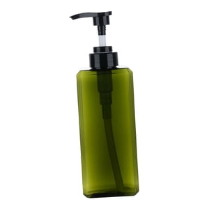Magideal - Dispensador De Jabón De 1 Pieza, Botella Manual De Loción Líquida, Contenedor De Lavado De Manos Reutilizable Para Encimera De Hotel, Baño, Cocina 650Ml Verde