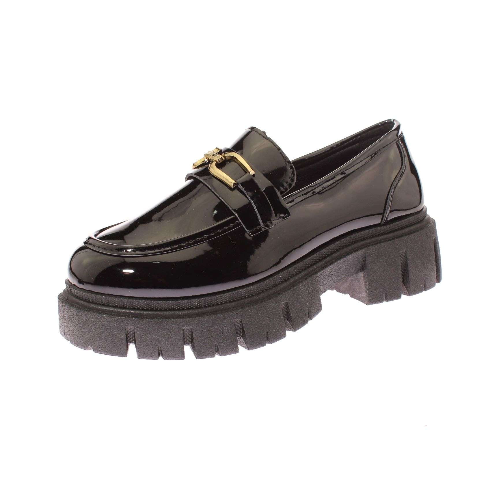 Mocasín Negro Vía Franca Lider