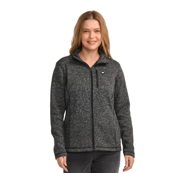 Polar Mujer CAT W SWEATER FLEECE FULL ZIP gris S