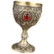 thumbnail image 1 of Mini Copa De Vino De Metal Vintage, Copa De Vino De 30ml, Estilo Medieval Inastillable Reutilizable, Estilo F, 1 of 3