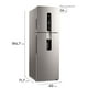 thumbnail image 2 of Refrigerador Fensa Top Frost Free No Frost / Iw45S 409 Litros, 2 of 8