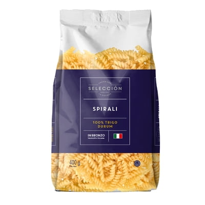 Fideo Pasta Spirali Bolsa 400 G Selección