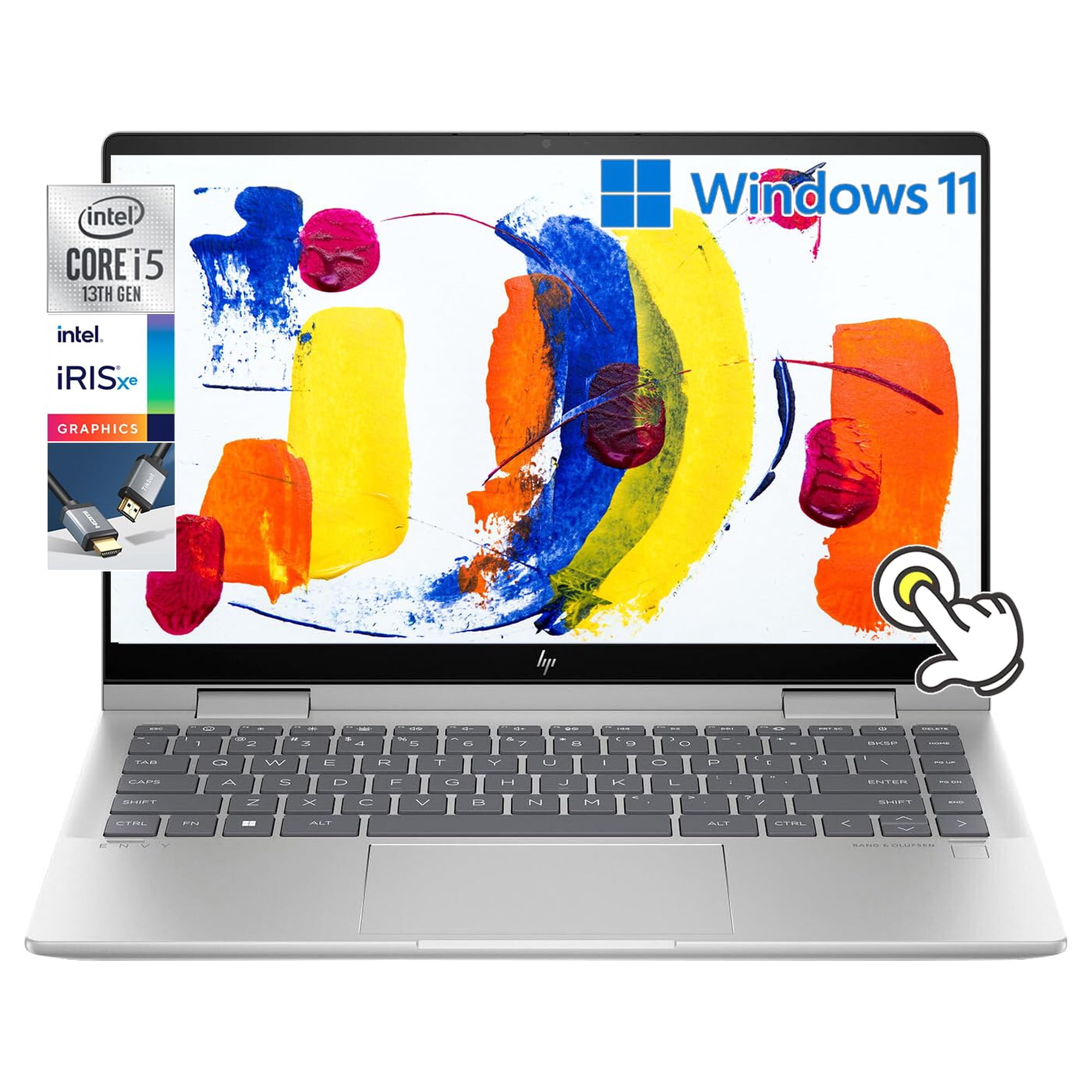 Ordenador Portátil Hp Envy X360 2 En 1 14 Fhd Ips Touch I5-1335u 8 Gb/512 Gb