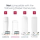 thumbnail image 3 of Bolsa de desechos Diaper Genie Jumbo Cuadrada – Pack de 2 recargas, 3 of 9