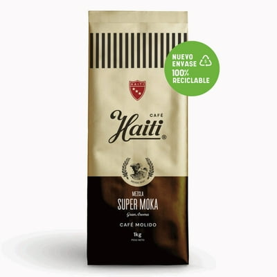 Café Molido Super Moka Bolsa 1 Kg Café Haiti