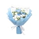 thumbnail image 1 of Ramo De Flores De Ganchillo, Decoración Decorativa Para El Hogar, Para Festivales, Cumplea?os, A?o Nuevo, Flores Azules, 1 of 3