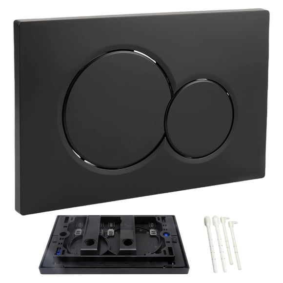 Placa de Accionamiento Banhey de Doble Descarga Geberit Negra