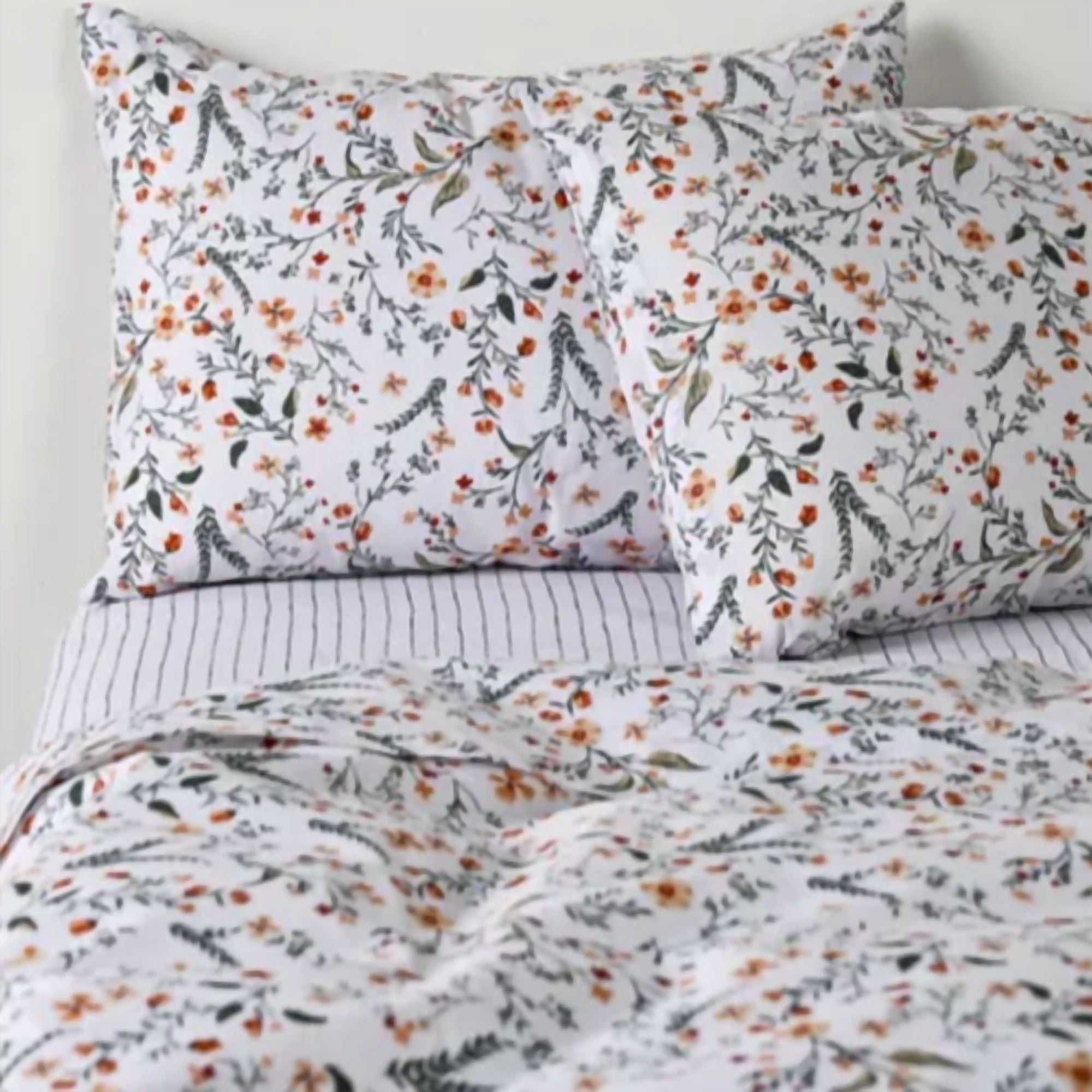 Genérico - Sabanas Cannon 2 Plazas 144 Hilos Sara Verde Color Alba