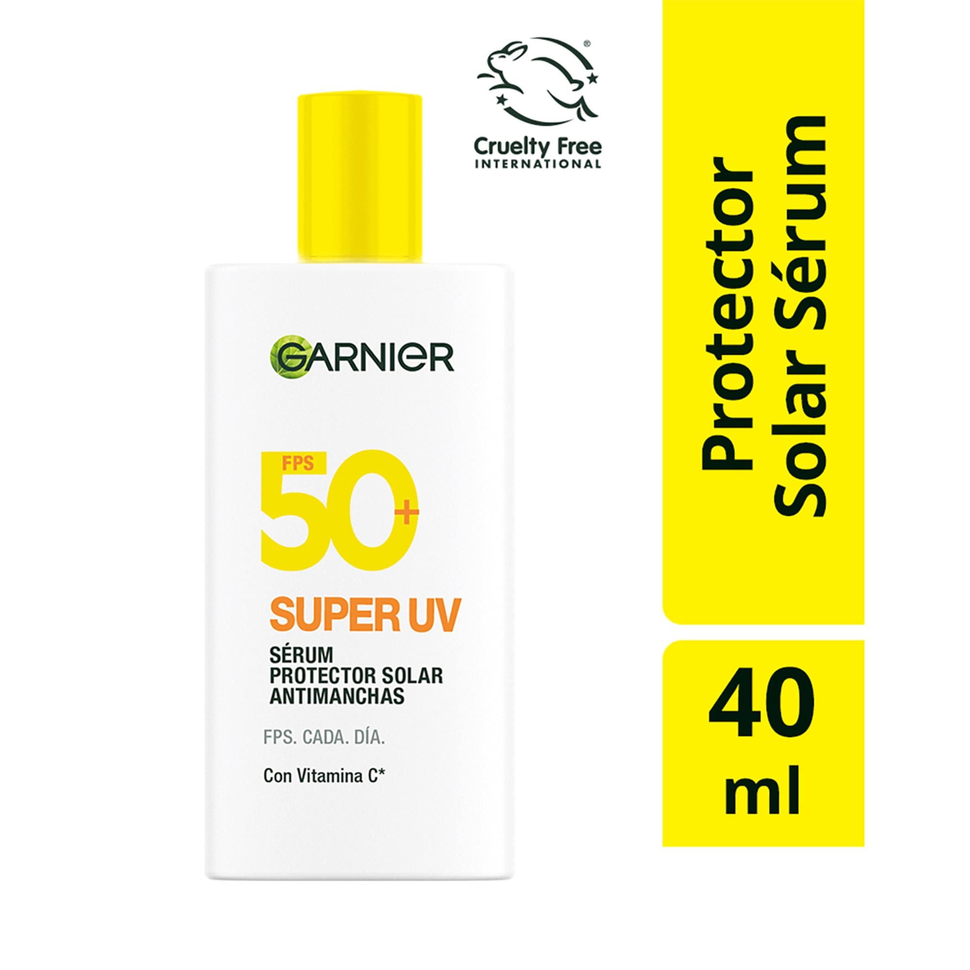 Garnier - Super Uv Serum Protector Solar Fps 50 Anti-Manchas Antioleosidad 40Ml