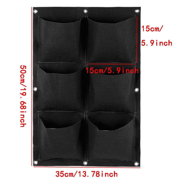 Transform Your Outdoor Space with 1pc Wall Mounted Vertical Planter - Perfect for Tomatoes, Strawberries, Vegetables, Fruits, and Flowers!