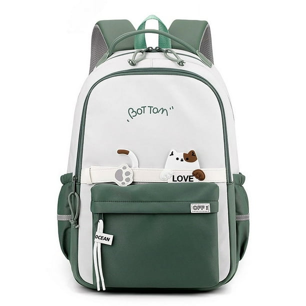 Girls School Bags for Teenagers Middle Student Primary School Backpack Nylon Cute Cartoon Korean Bagpack