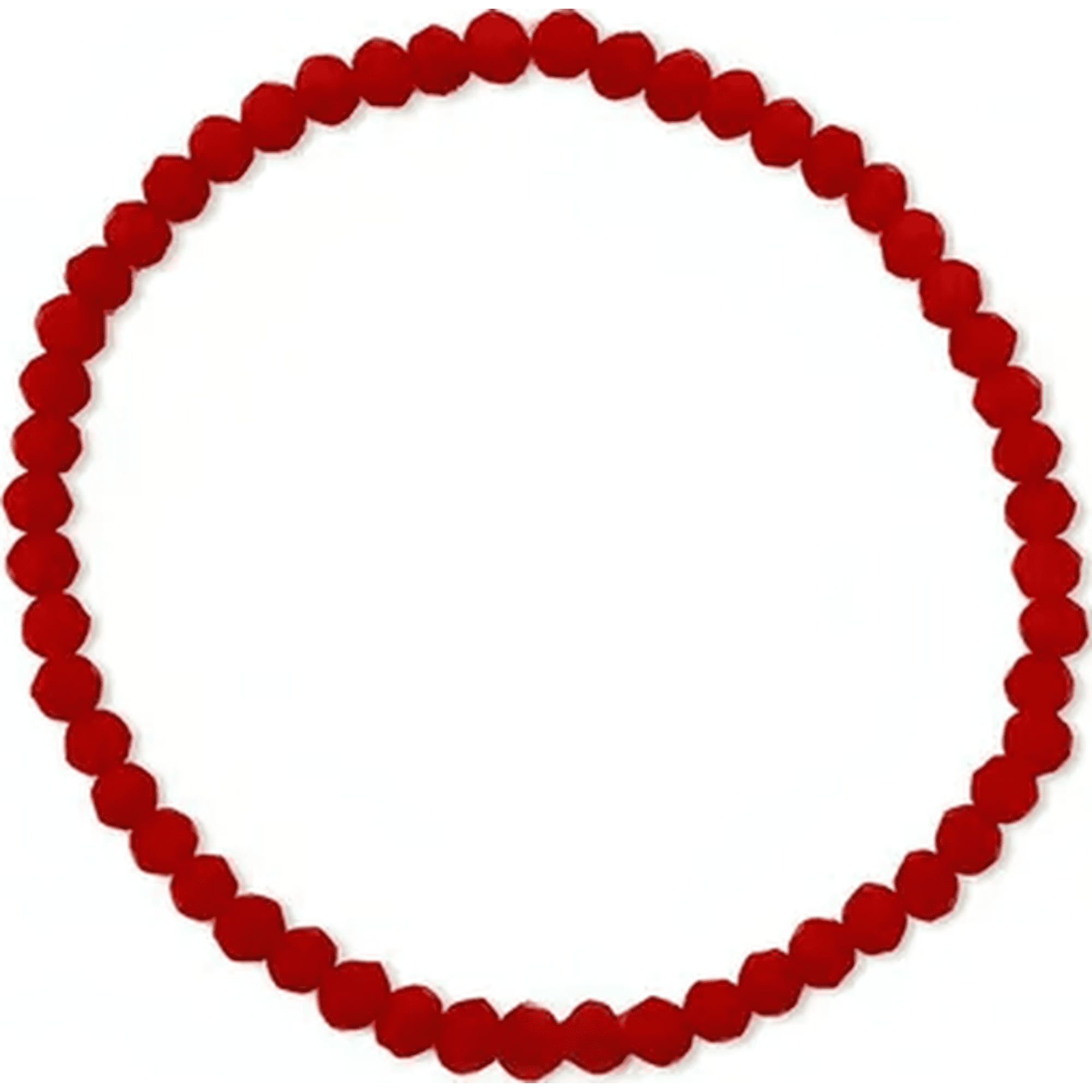 Genérico - Pulsera Cristales Rojos Protección Malas Energías