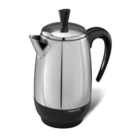 Percolador Farberware Fcp280, 1,9 L, 8 Tazas, Acero Inoxidable Negro