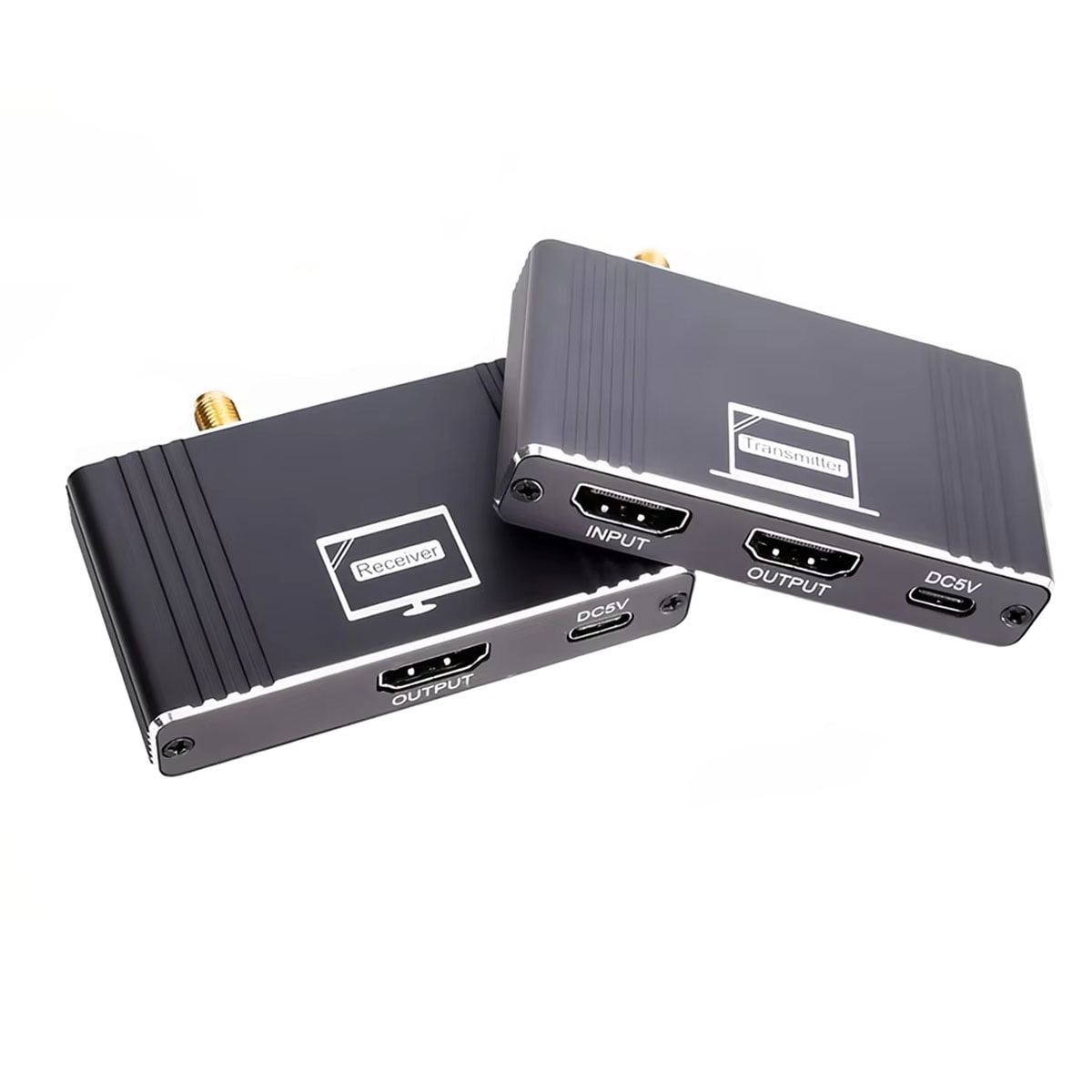 Genérico - Extensor Hdmi Inalámbrico De 200m Con Rotación 1080p 5,8g Hdmi Transmisor Y Receptor De Audio Y Vídeo