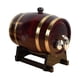 thumbnail image 4 of Barril De Envejecimiento De Madera Con Espiga, Barril De Madera Para Vino De Regalo, Para Mesa De Vino, 1,5 L, Retro, 4 of 5