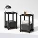 thumbnail image 5 of Mesita de noche Furinno Simplistic Compact Espresso/Black x2, 5 of 7
