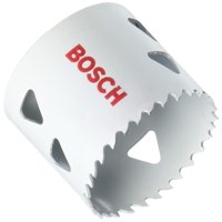 Sierra Perforadora Bosch Hbt225 Bimetálica Con Ranura En T De 57 Mm