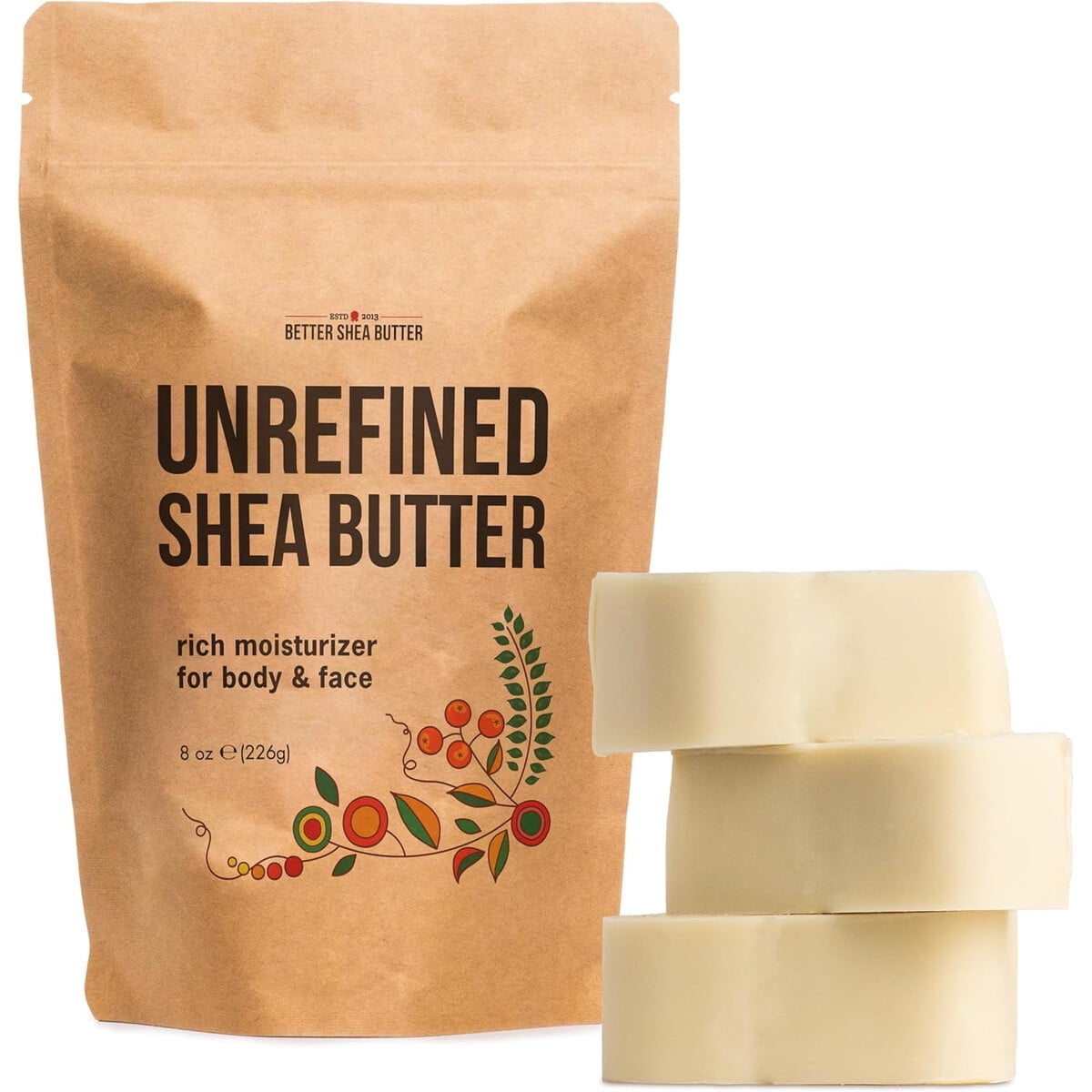 Manteca De Karita Bettersheabutter Pura Sin Refinar 226g