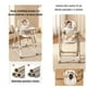 thumbnail image 3 of Silla De Comer Columpio 2 En 1 LuBabycas Blanca, 3 of 8