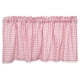 thumbnail image 4 of Cubierta De Sombra De Pub De Media Cortina De Dormitorio De Nivel De Ventana A Cuadros Rosa 130x41cm, 4 of 5