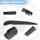thumbnail image 5 of REGALWOVEN Juego de Brazo de Limpiaparabrisas Trasero Negro Ensamblaje de Reemplazo para Jeep Compass 2017-2022, 5 of 7