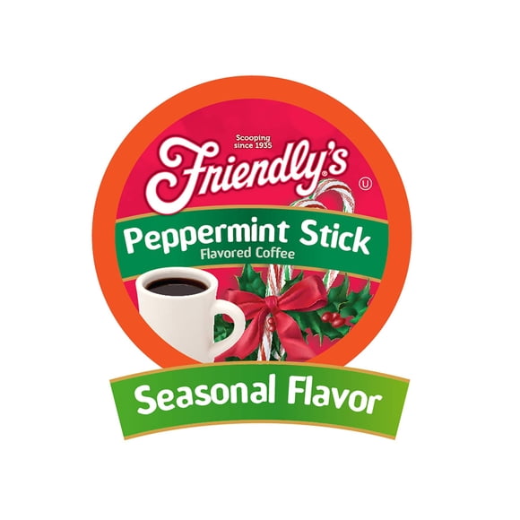 Keurig Coffee Pods Friendly's con sabor a menta de 40 K-Cup