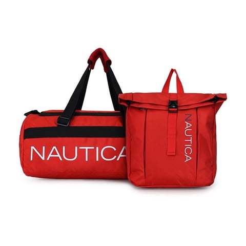 Nautica - Bolso Valar + Mochila Bend Rojo