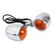 thumbnail image 3 of Intermitentes Cromados De Metal Para Moto 2 Unidades, 3 of 8