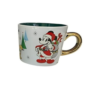 Disparo - Tazon Diseño Navideño Raton Dibujo Animado De 413Ml Ceramica