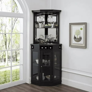 Muebles Santa Ana - Vitrina Esquinero Charcoal