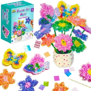 Agentlan - Kit De Manualidades De Ramo De Flores Divertido Para Niños