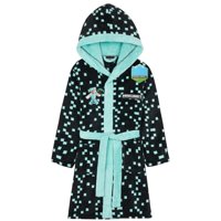 Bata Con Capucha De Forro Polar Para Niños Minecraft - Ropa Cómoda Para Estar En Casa