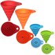 thumbnail image 4 of Juego de embudos KongNai Kitchen, plegable de silicona, 4 piezas, 4 of 7