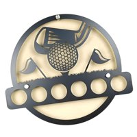 Magideal - Soporte Para Pelotas De Golf, Estante De Exhibición De Bolas Montado En La Pared, Decoración Del Hogar, Soporte De Exhibición Portátil Para Pelotas De