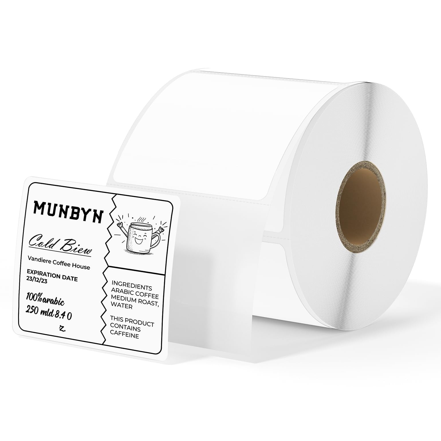 Etiquetas Térmicas Munbyn 2x2 Square Compatibles Con Impresora Térmica