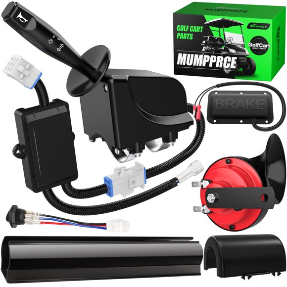 Kit de Señales de Giro y Bocina para Carrito de Golf MUMPPRCE 12V Plug & Play