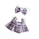 thumbnail image 1 of Falda Con Tirantes Para Muñeca De Peluche, Accesorio Para El Cabello DIY, Para Muñeca De 6,69 Pulgadas, Color Violeta, 1 of 3