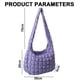 thumbnail image 2 of Bolsos tipo hobo con burbujas para mujer, bolso de mano acolchado, bolso acolchado ligero, bolso de hombro acolchado., 2 of 5