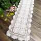 thumbnail image 2 of Caminos de Mesa KEPSWET 36 × 91 cm Algodón Blanco de Crochet, 2 of 7