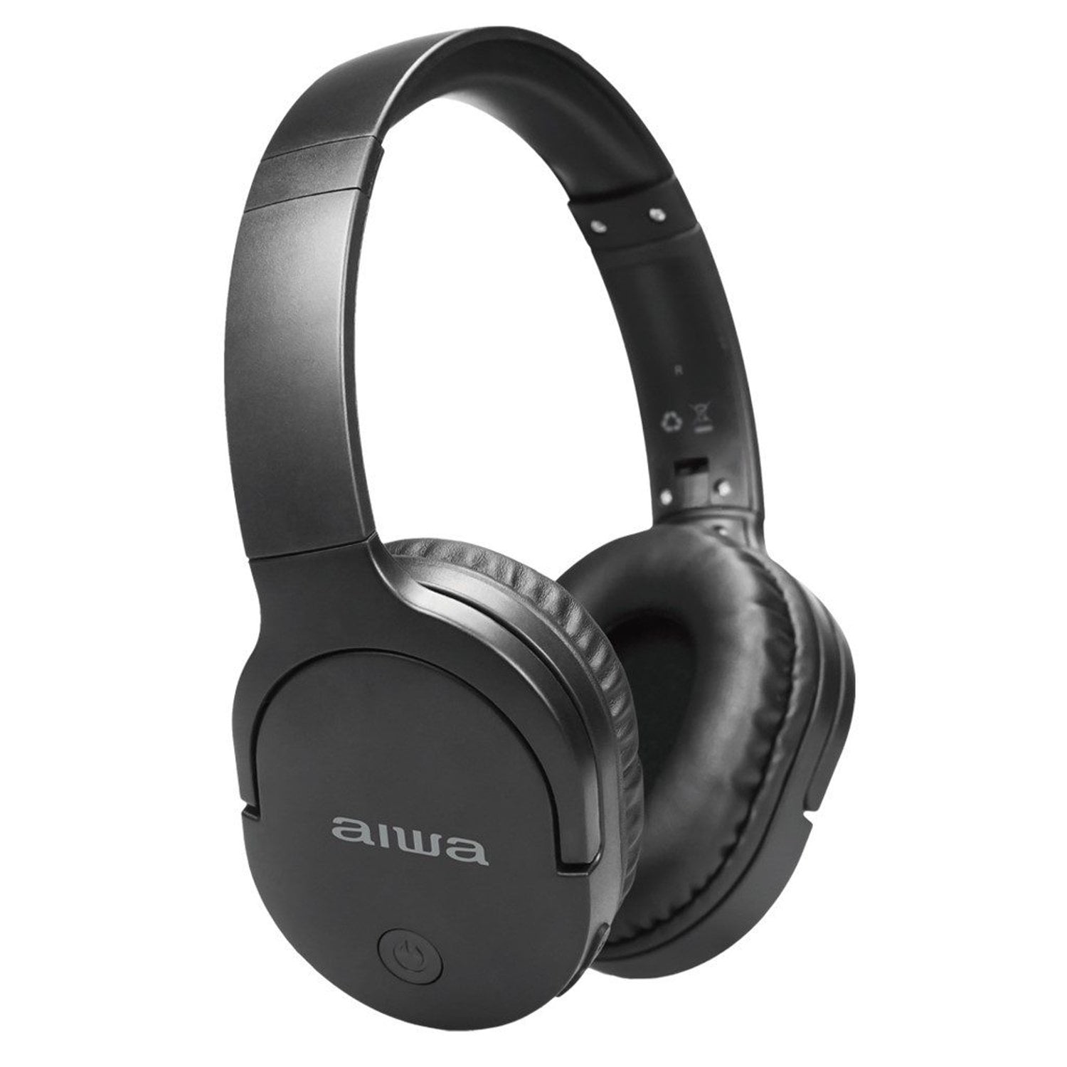 Audífonos Aiwa Bluetooth Aw-k11b Over Ear Plegables Negro