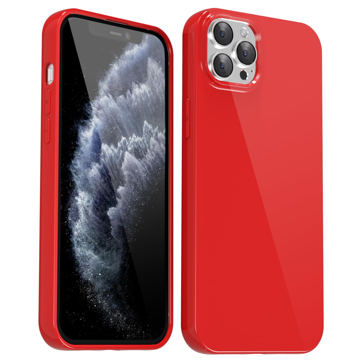 Funda Para Iphone 11 Pro Svanove Roja Slim Antigolpes Tpu