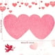 thumbnail image 2 of Alfombras de baño AnyDesign para San Valentín con doble corazón, color rosa, 2 of 2
