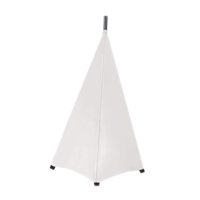 Magideal - Cubierta De Soporte De Universal, Cubiertas De De Dj Flexibles Estirable De Dos Cara/Triple Cara Para Banquetes , 3 Blanco 3 Lados