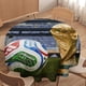 thumbnail image 4 of FIFA Mantel Redondo con Estampado Icónico de Temática, Se Adapta a la Mayoría de Mesas, Fácil de Cuidar, Regalo Perfecto para Aficionados, Amigos y Familia.152cm, 4 of 6