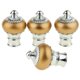 thumbnail image 3 of Tapas Decorativas Para Barra De Cortina, 28 Mm De Diámetro Interior. Estilo Dorado Brillante_1, 3 of 5