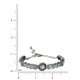 thumbnail image 3 of Pulsera Turquesa Sintatica Cadena Plateada, 3 of 3