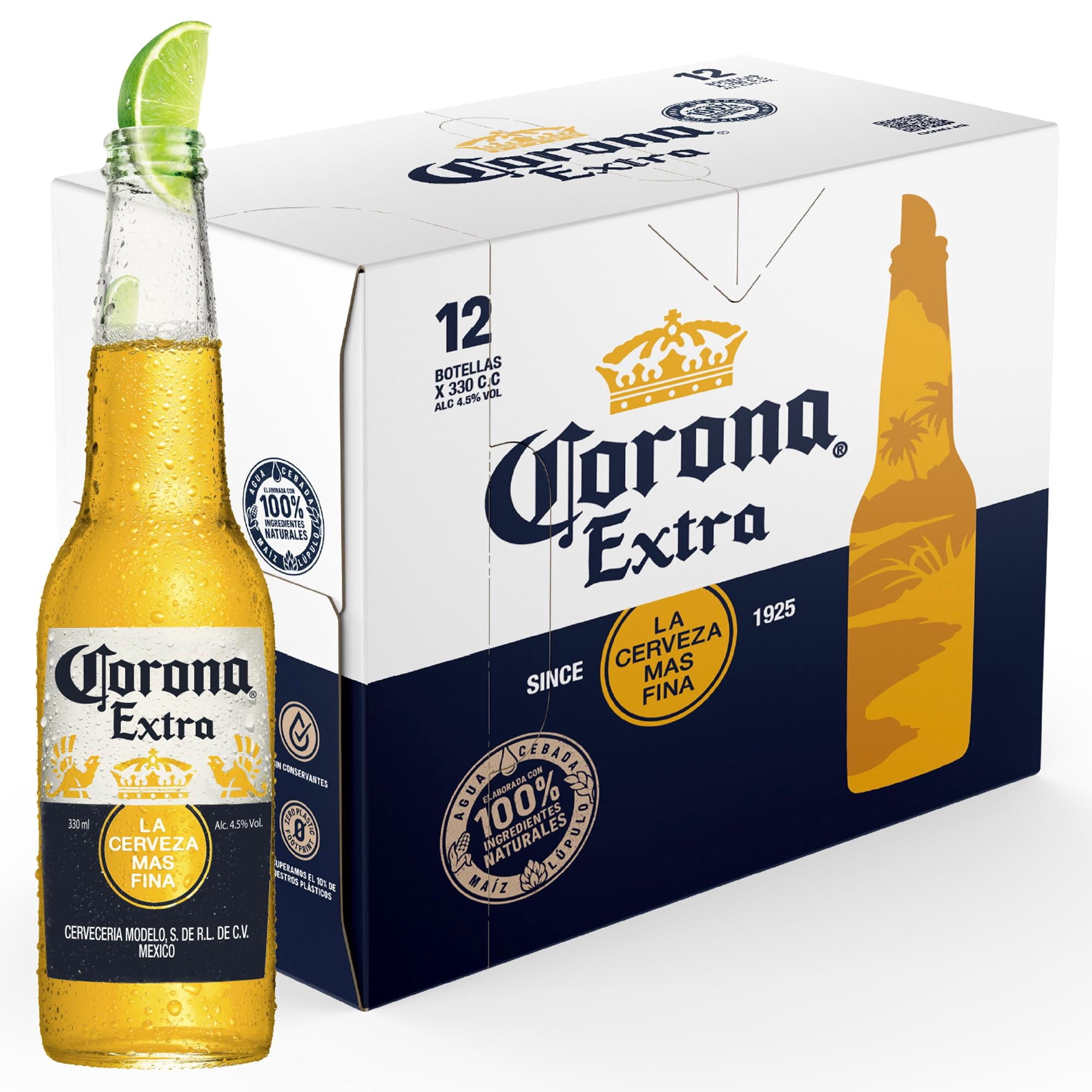 Cerveza Lager 4.5° Pack Botella 12 Un Corona