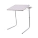 thumbnail image 1 of Mesa Plegable Ajustable de Aluminio Posavasos Blanca, 1 of 3
