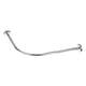 thumbnail image 3 of Barra Extensible Cortina De Ducha De Esquina En U 80-110cm Plateado, 3 of 7