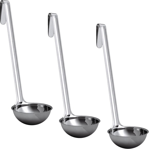 Cucharón Avant Grub 118 ml, juego de 3, acero inoxidable